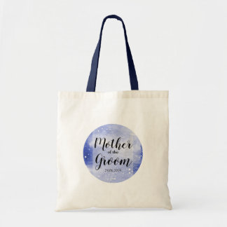 Bolso De Tela Madre del Boda del cielo nocturno