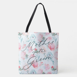 Bolso De Tela Madre del Groom, joven floral del jardín francés