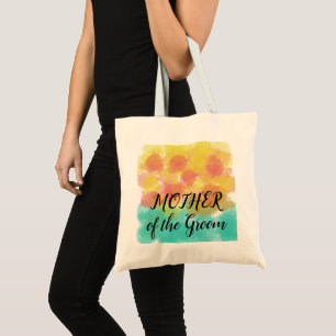 Bolso De Tela Madre del Novio Acuarela