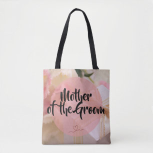 Bolso De Tela Madre del Novio - texto editable