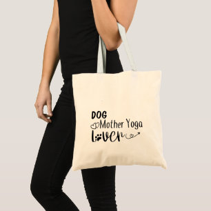 Bolso De Tela Madre del perro Yoga Lover-Funny