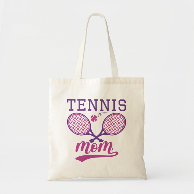 Bolso De Tela Madre del tenis (Frente)