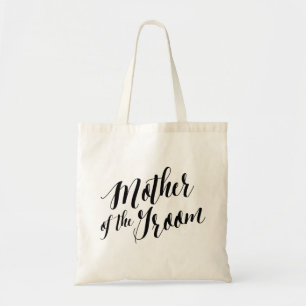 Bolso De Tela Madre del tote el   de la escritura del novio