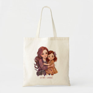 Bolso De Tela Madre e hija espárricas personalizadas