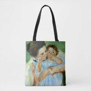 Bolso De Tela Madre e hijo por Mary Cassat