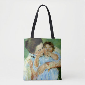 Bolso De Tela Madre e hijo por Mary Cassat