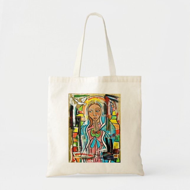BOLSO DE TELA MADRE MARIA (Frente)