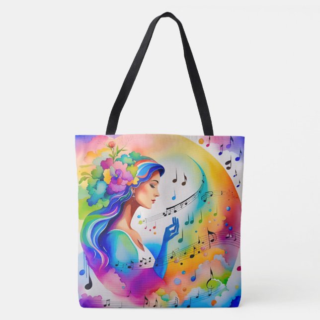 Bolso De Tela Madre Naturaleza Tote Bag (Anverso)