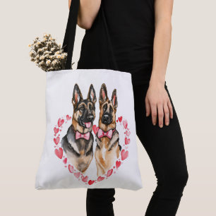 Bolso De Tela Madre pastora alemana perro padres de perro aman l