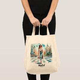 Bolso De Tela Madrid