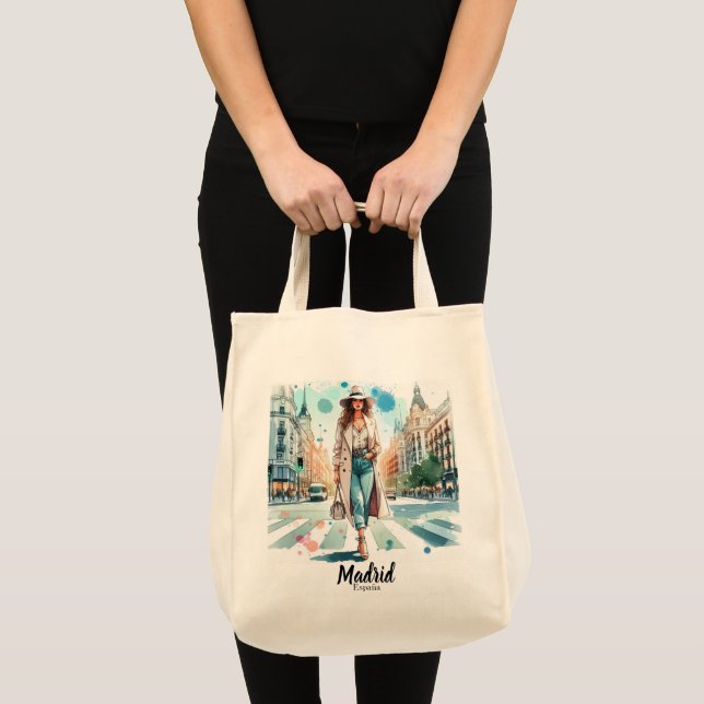 Bolso De Tela Madrid (Anverso (producto))