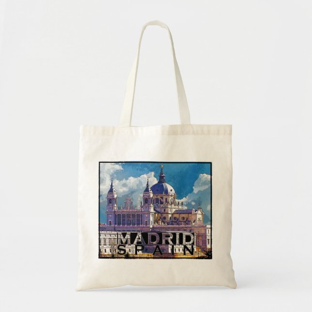 Bolso De Tela Madrid (Frente)