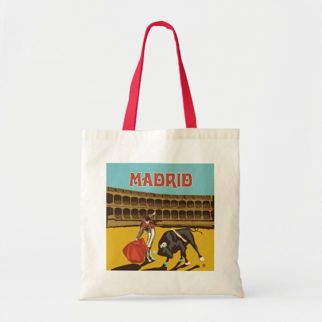 Bolso De Tela Madrid (España) (Frente)