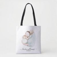 Madronas modernas Doula Nurse Cute acuarela