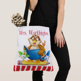 Bolso De Tela Maestra Gracias - Mirar Atrás...