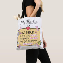 Maestra personalizada Cute Be Proud