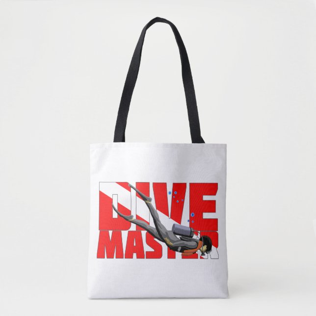 Bolso De Tela Maestro de buceo (Anverso)