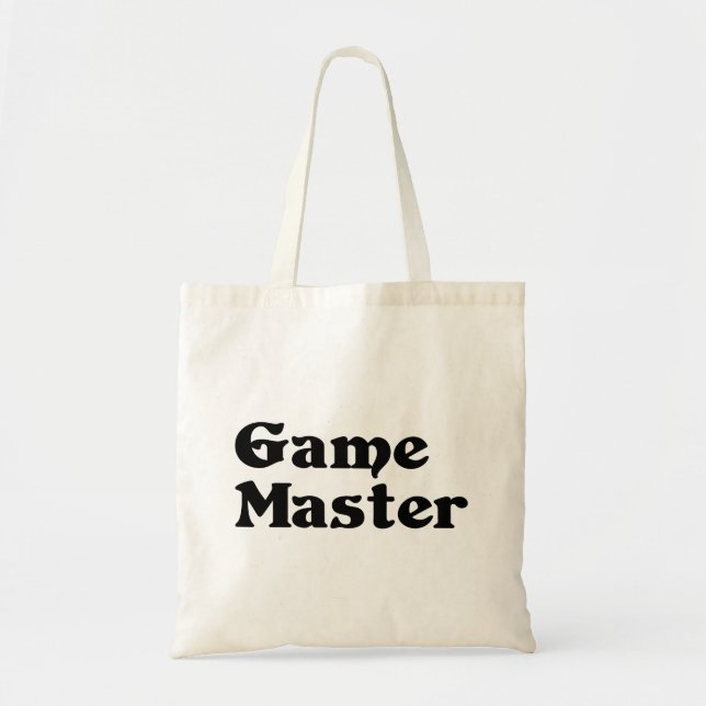 Bolso De Tela Maestro de juegos (Frente)
