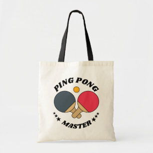 Bolso De Tela Maestro de Ping Pong - Personalizado del tenis de 