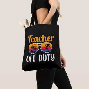 Bolso De Tela Maestro Fuera de Servicio, Regalo para Maestro, Va