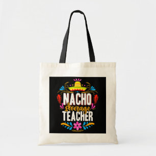 Bolso De Tela maestro promedio de nacho cinco de mayo mexicano