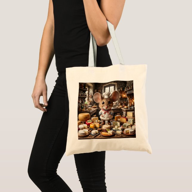 Bolso De Tela Maestro Quesero Ratón (Anverso (producto))