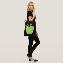 Bolso De Tela Maestros de Apple Leopardo Verde