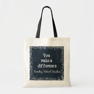 Bolso De Tela Maestros de la escuela dominical