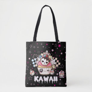 Bolso De Tela Magdalenas del cráneo de Kawaii