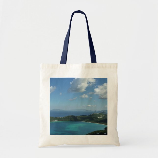 Bolso De Tela Magens Bay, St. Thomas Beautiful Island Scene (Frente)