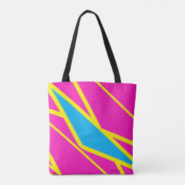 Bolso De Tela Magenta