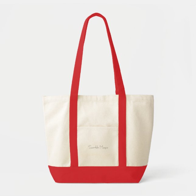 Bolso De Tela Magia de la chispa (Frente)