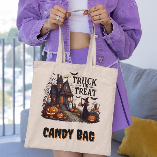 Bolso De Tela ¡Magia de la noche de calabaza picante! (Subido por el creador)