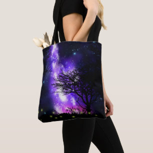 Bolso De Tela Magia Vía Láctea
