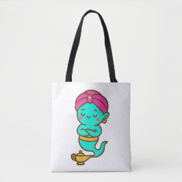 Bolso De Tela Magical Kawaii Djinn - Espíritu neón