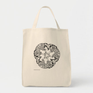 Bolso De Tela Magick - lobo