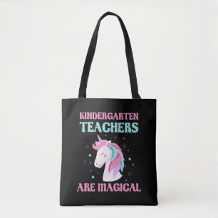 Bolso De Tela Magnífica maestra de guardería de Unicorn Educació