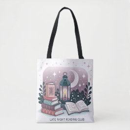 Bolso De Tela Magnífica página de lectura nocturna Club Lantern