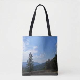 Bolso De Tela Magnífica vista del valle de Hayfork...