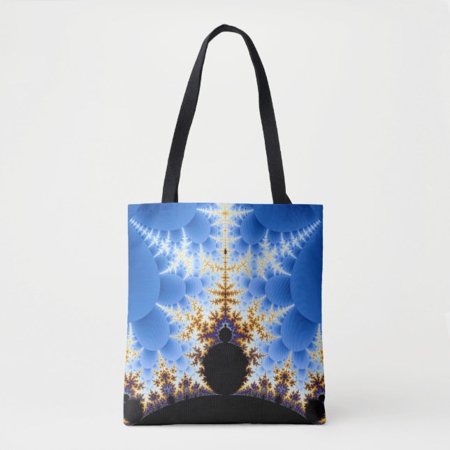 Bolso De Tela Magnífico Mandelbrot Fractal (Anverso)