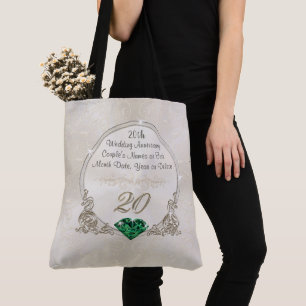 Bolso De Tela Magnífico Personalizable 20 Aniversario de las Bo