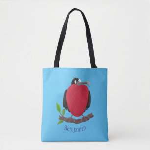Bolso De Tela Magnífico personalizado de pájaro fragata