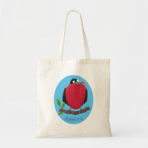 Bolso De Tela Magnífico personalizado de pájaro fragata