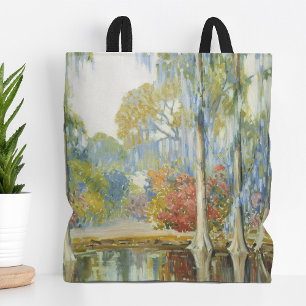 Bolso De Tela Magnolia Gardens Alfred Hutty