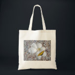 Bolso De Tela Magnolia Print, Value Poster Paper (Semi-Gloss)<br><div class="desc">Magnolia and Butterfly</div>