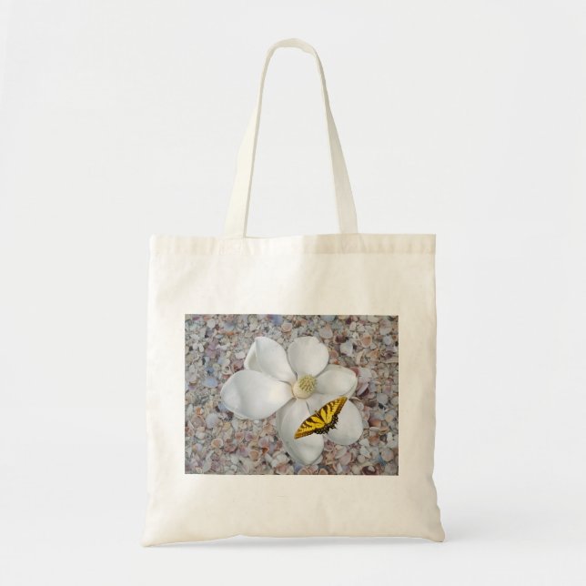 Bolso De Tela Magnolia Print, Value Poster Paper (Semi-Gloss) (Frente)