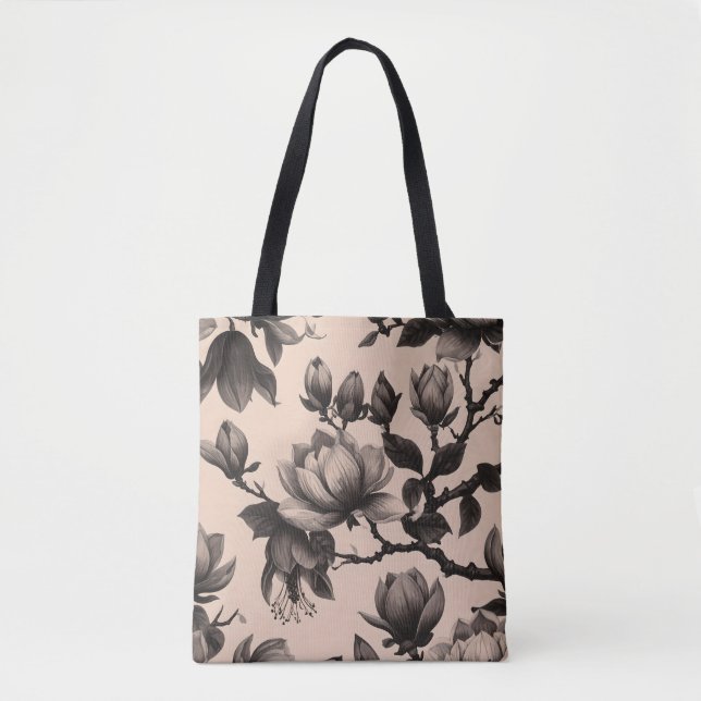 Bolso De Tela Magnolia Tote Bag elegante (Anverso)