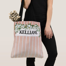 Bolso De Tela Magnolias