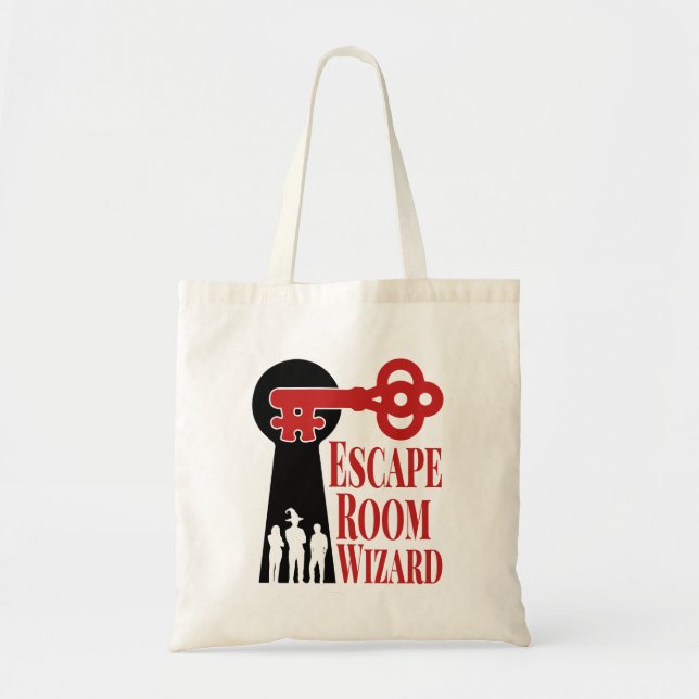 Bolso De Tela Mago de la Sala de Escape (Frente)