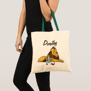 Bolso De Tela Mago de la Vintage de Oz, Dorothy y Toto con León